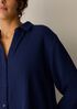 Organic Cotton Lofty Gauze Classic Collar Shirt