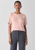 Organic Pima Cotton Jersey Round Neck Tee