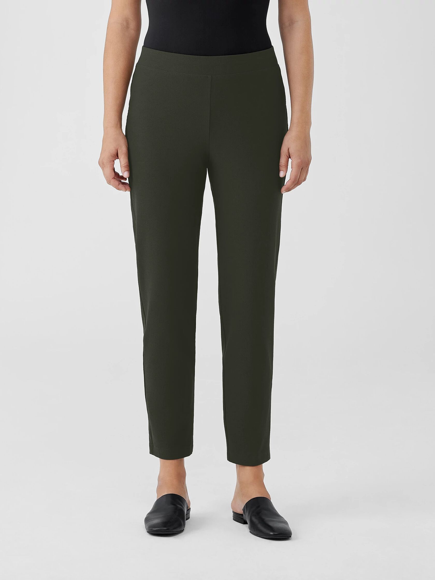 Washable Stretch Crepe Pant