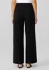 Traceable Cotton Jersey Wide-Leg Pant