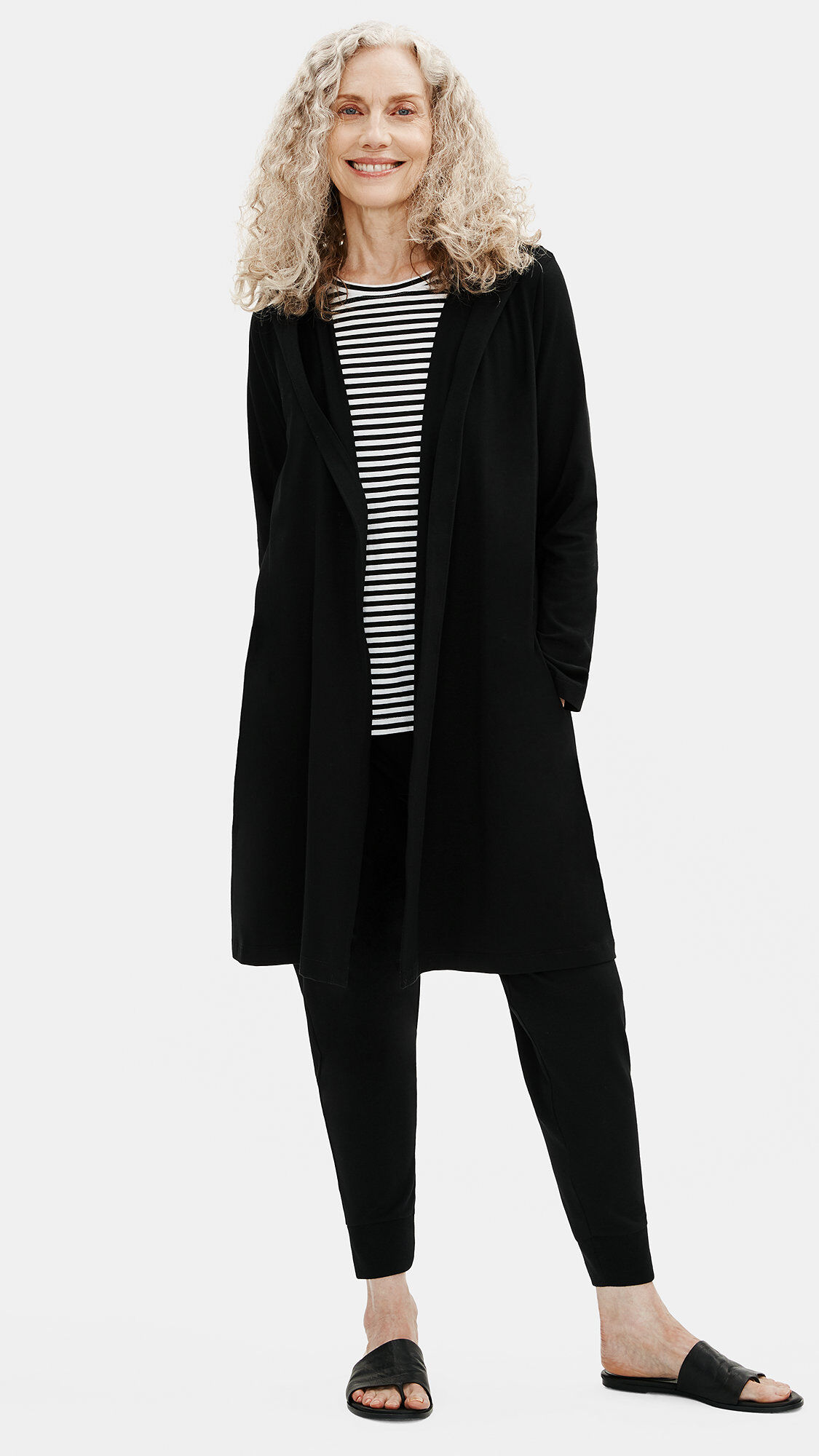 Eileen fisher grid jacket discount
