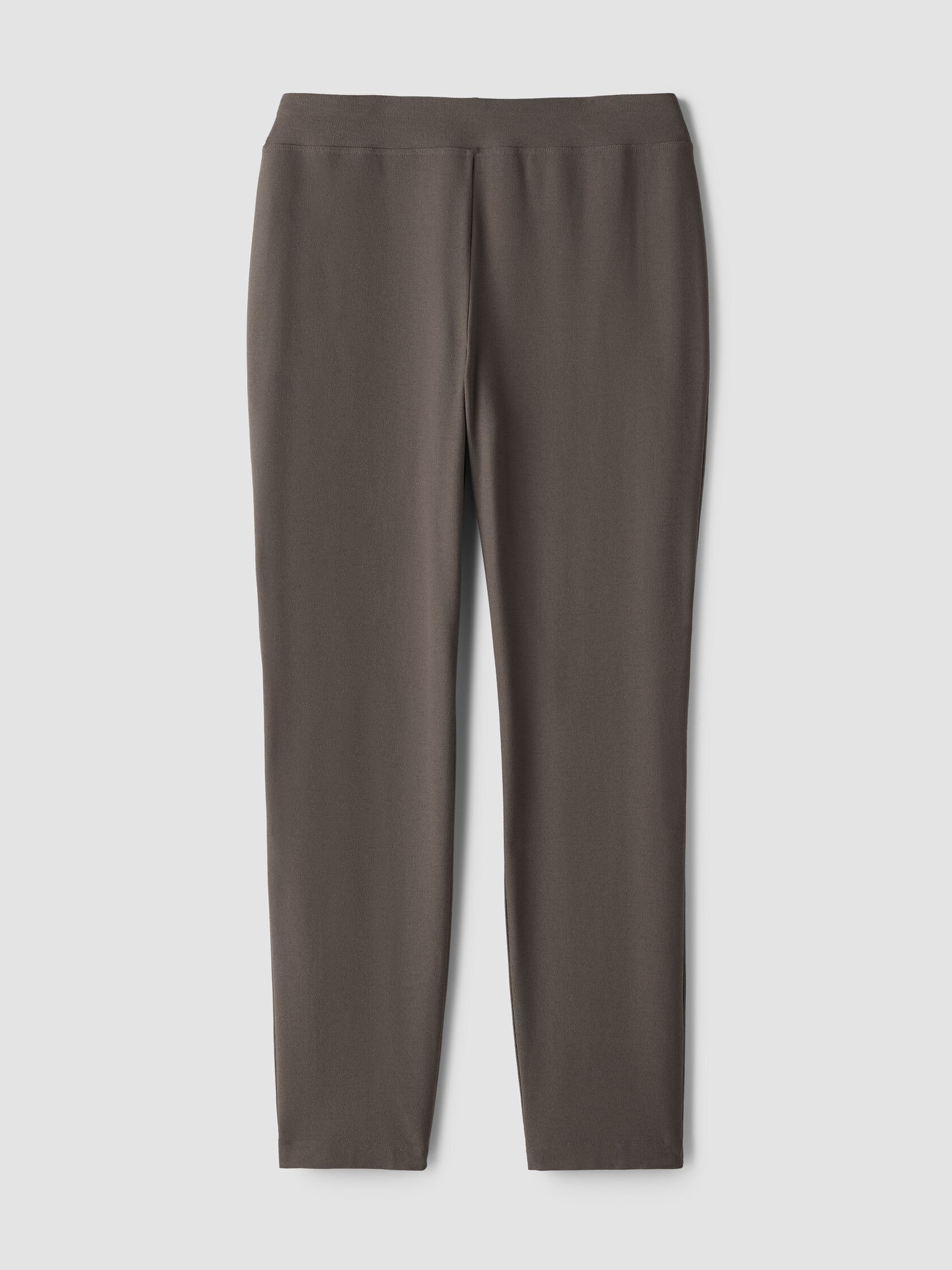 Washable Stretch Crepe Slim Pant
