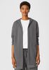 Organic Cotton French Terry Hooded Jacket