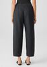 Washed Organic Linen Delave Lantern Pant