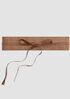Suede and Leather Reversible Belt