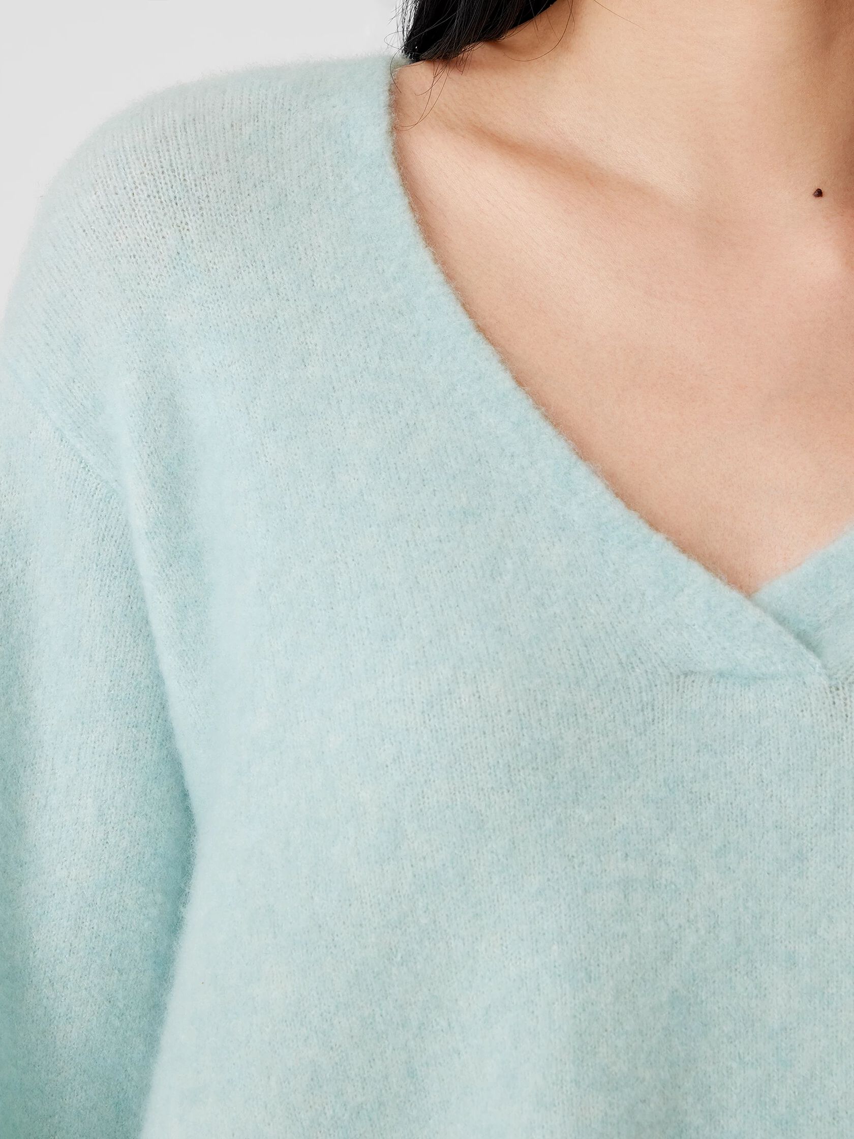 Cashmere Silk Bliss V-Neck Top