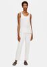 System Silk Georgette Slouchy Pant