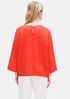 Organic Handkerchief Linen Round Neck Box-Top