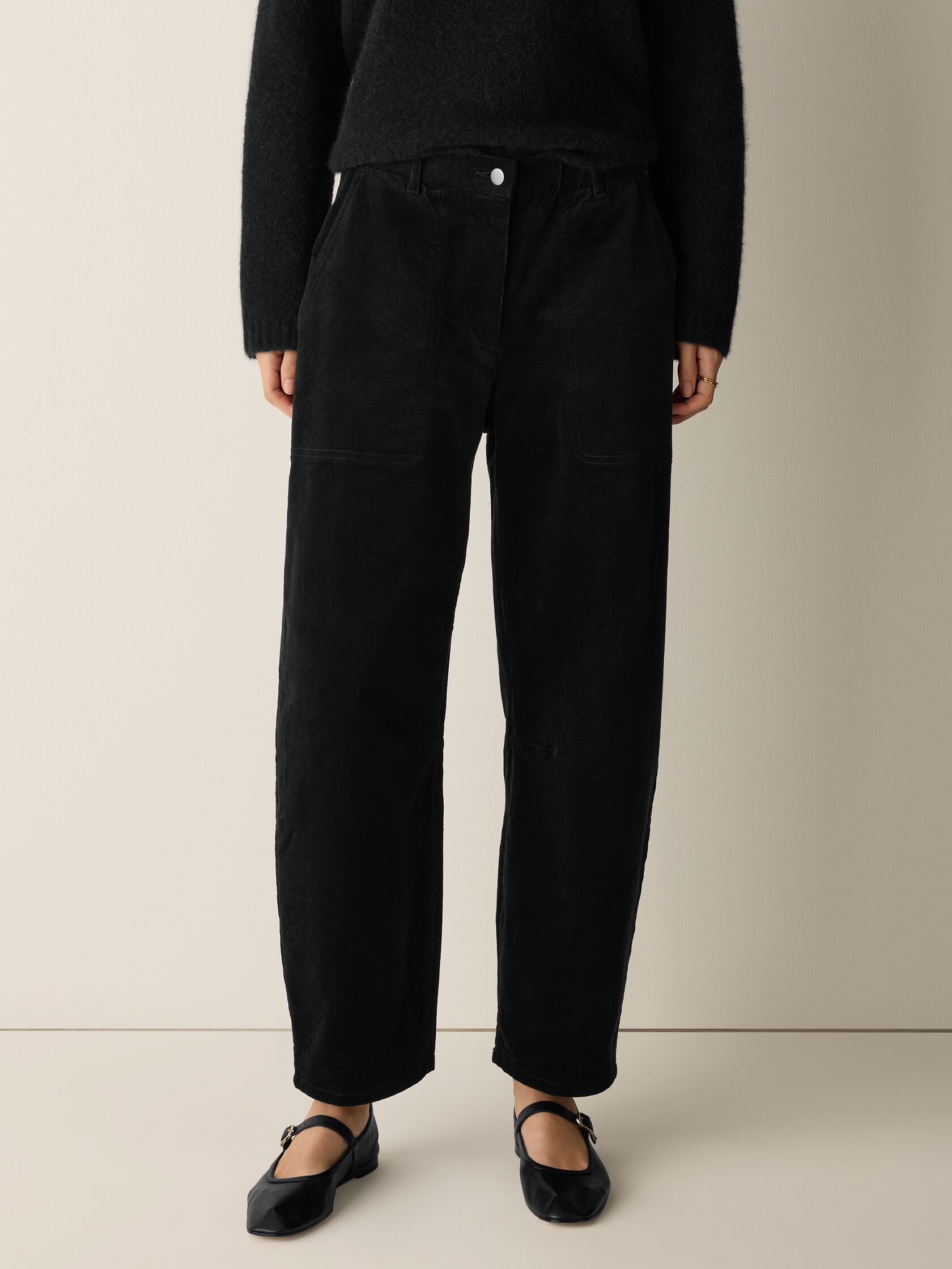 Organic Cotton Stretch Corduroy Arch Pant