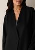 Felted Wool Jersey Angled Jacket in Regenerative Wool
