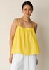 Striped Organic Cotton Gauze Cami