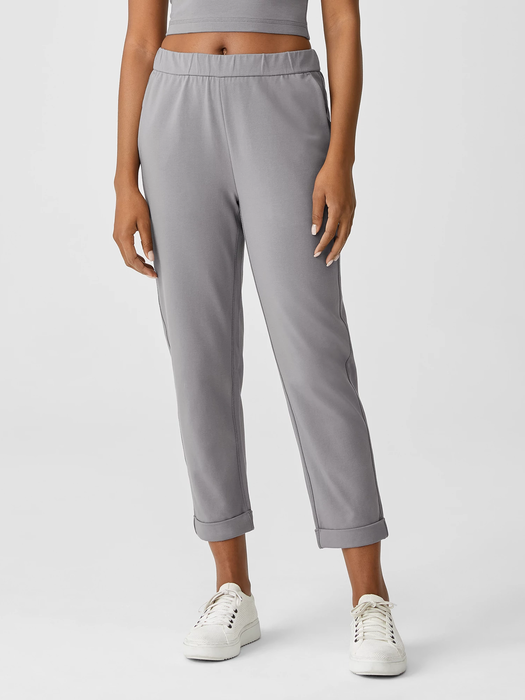 Organic Pima Cotton Stretch Jersey Pant EILEEN FISHER