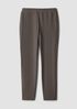 Washable Stretch Crepe Slim Pant