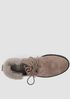 Kenille Sport Suede Wedge Bootie