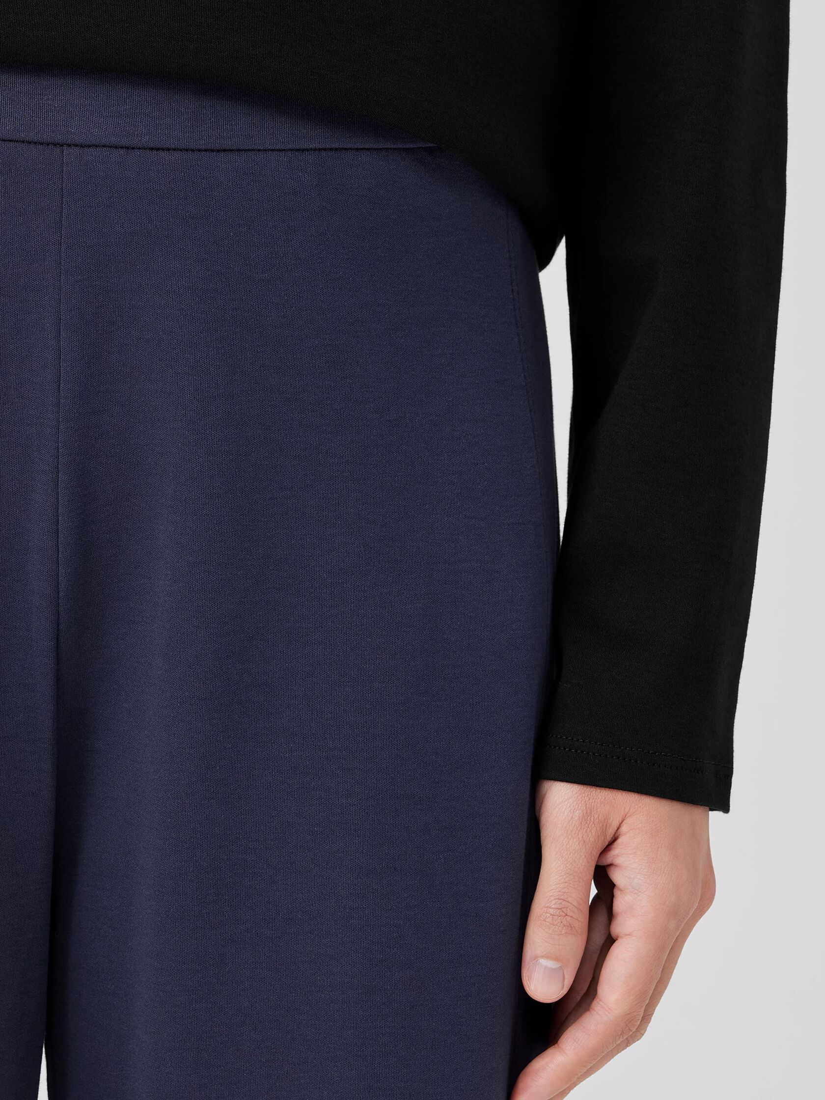 Organic Cotton Interlock Lantern Sleep Pant