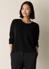 Merino Crew Neck Top in Regenerative Wool