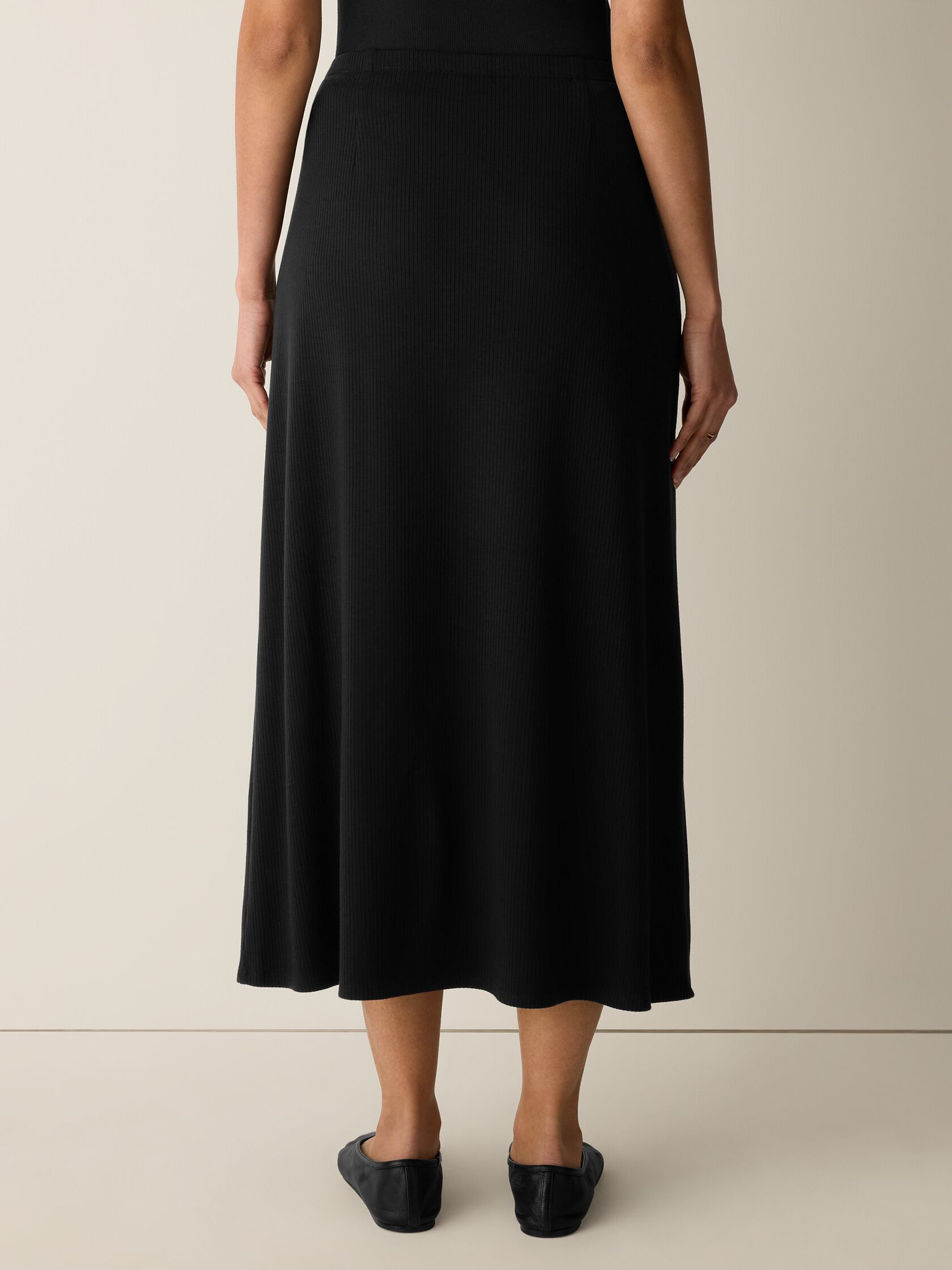 Ribbed Knit Skirt