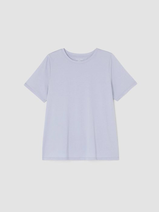 Organic Pima Cotton Jersey Round Neck Tee