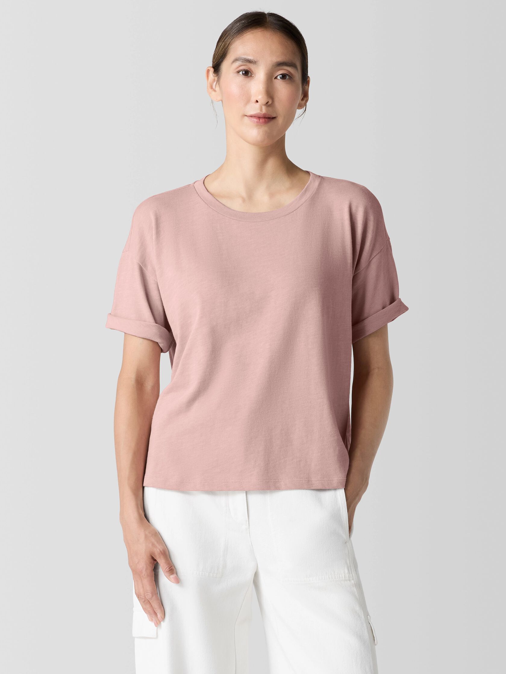 Cozy Organic Cotton Slub Tee