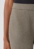 Organic Cotton Melange Crepe Lantern Pant