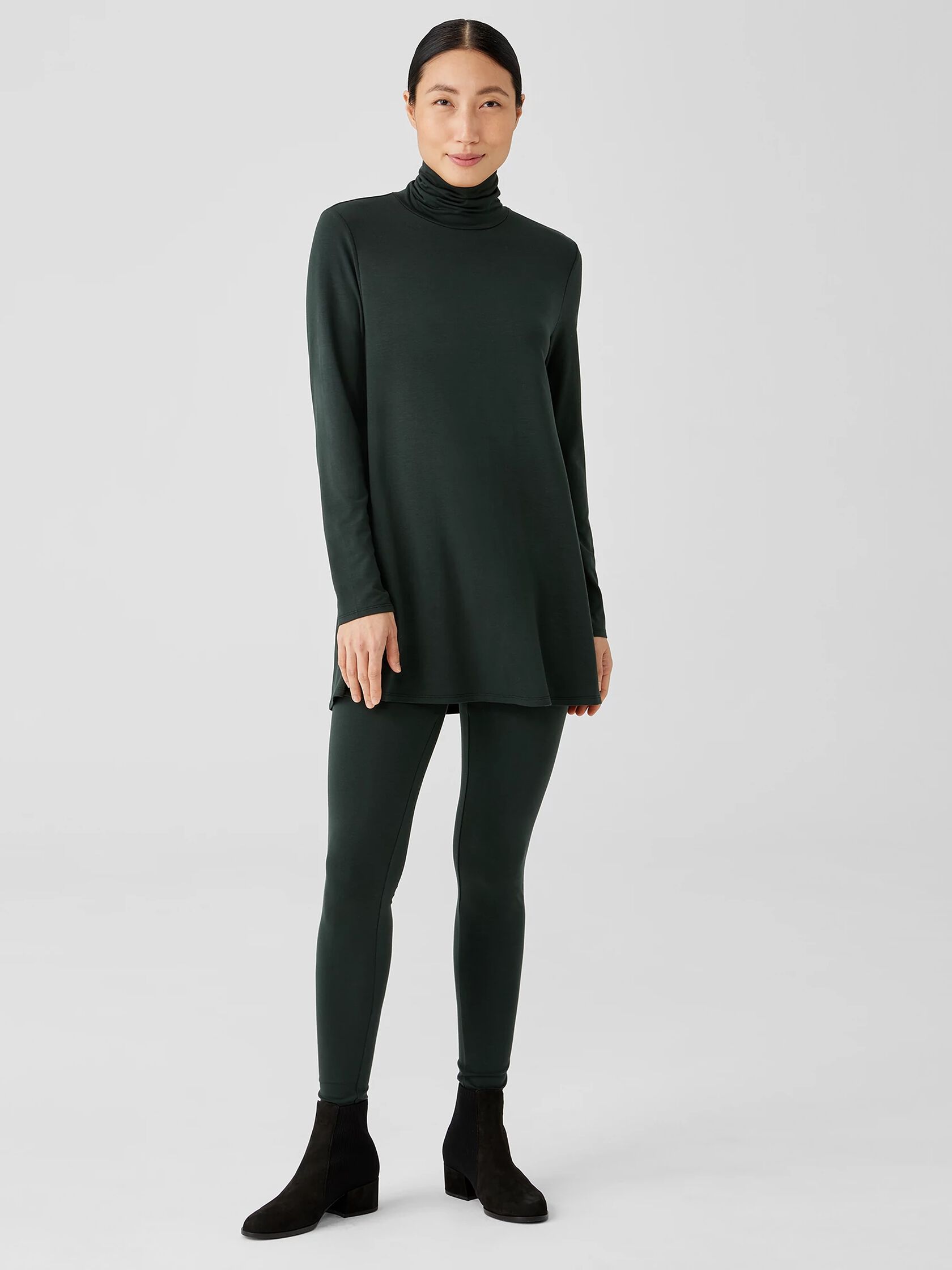 Stretch Jersey Knit Leggings