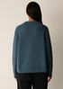 Cashmere Silk Boucle Bliss Crew Neck Top