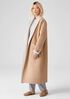 Doubleface Wool Cashmere Shawl Collar Coat