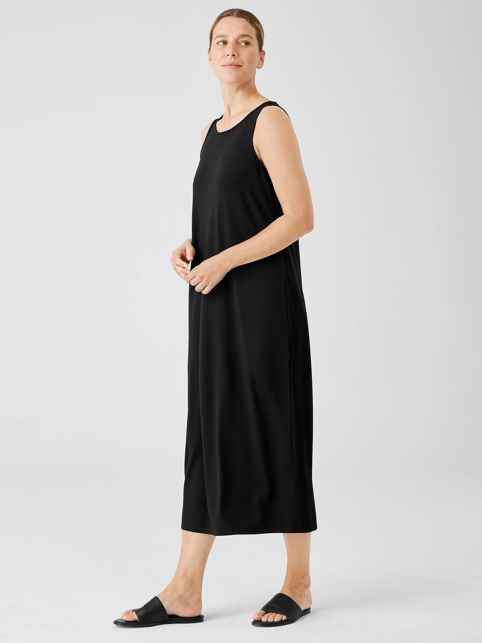 Stretch Jersey Knit Tank Dress