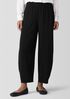 Silk Georgette Crepe Lantern Pant