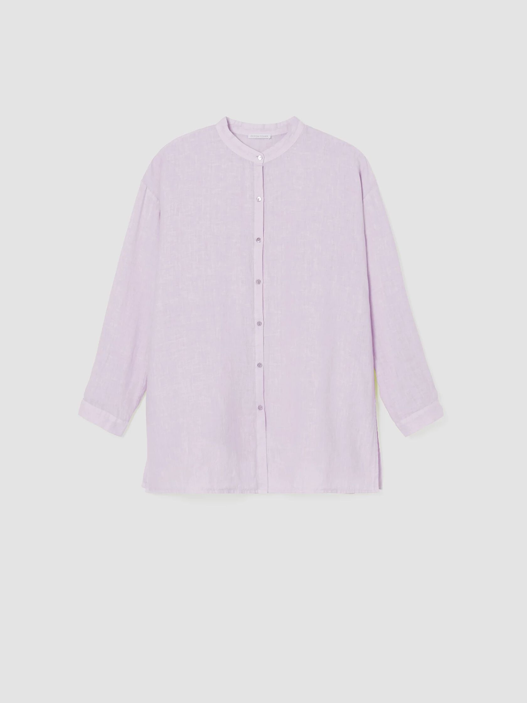 Garment-Dyed Organic Handkerchief Linen Shirt