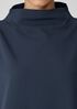 Pima Cotton Stretch Jersey Funnel Neck Tank