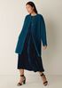 Fine Wool Alpaca Round Neck Coat