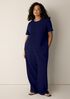 Organic Cotton Doubleweave Round Neck Top