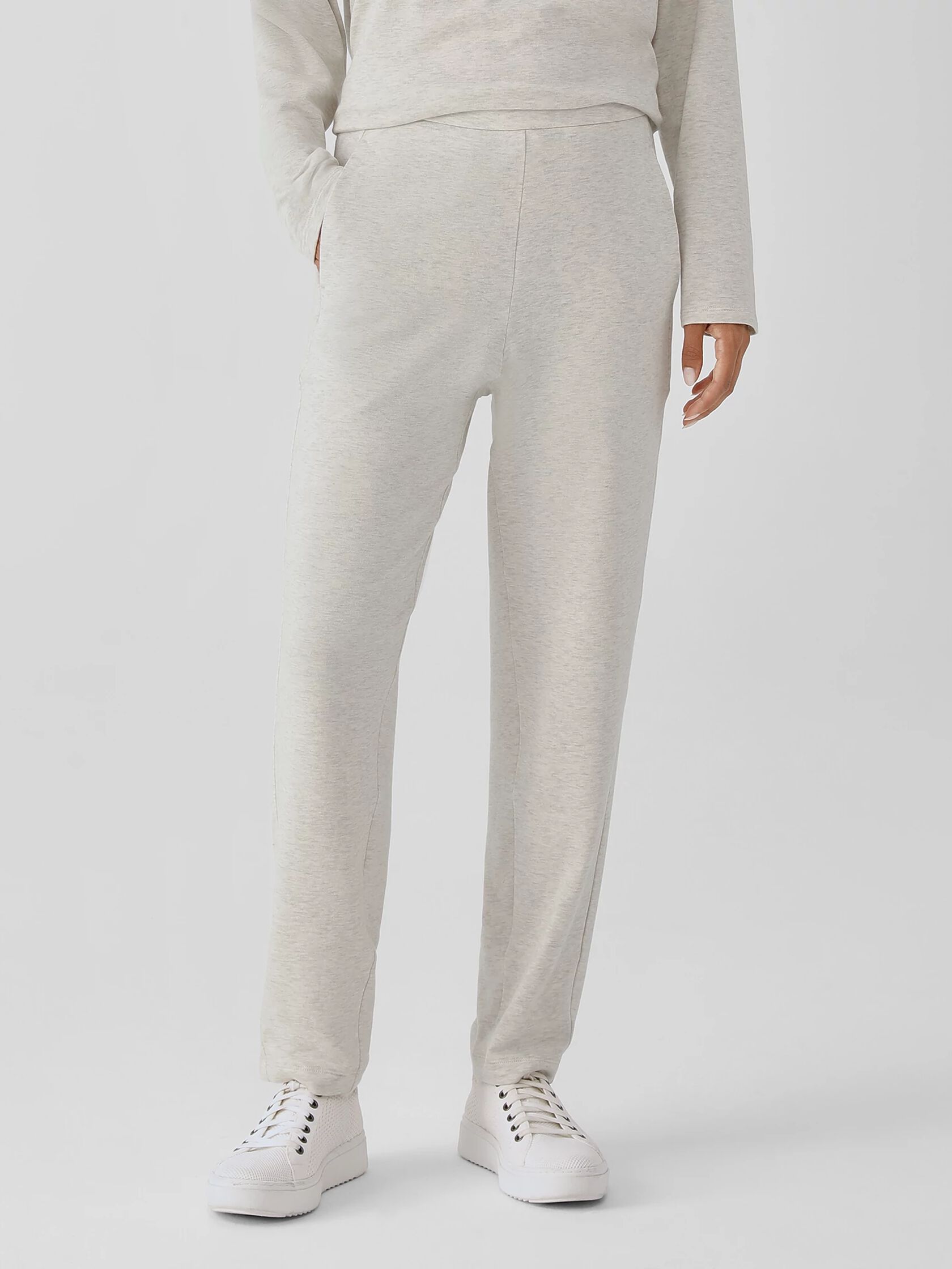 Cozy Brushed Terry Slouchy Pant
