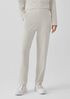 Cozy Brushed Terry Slouchy Pant