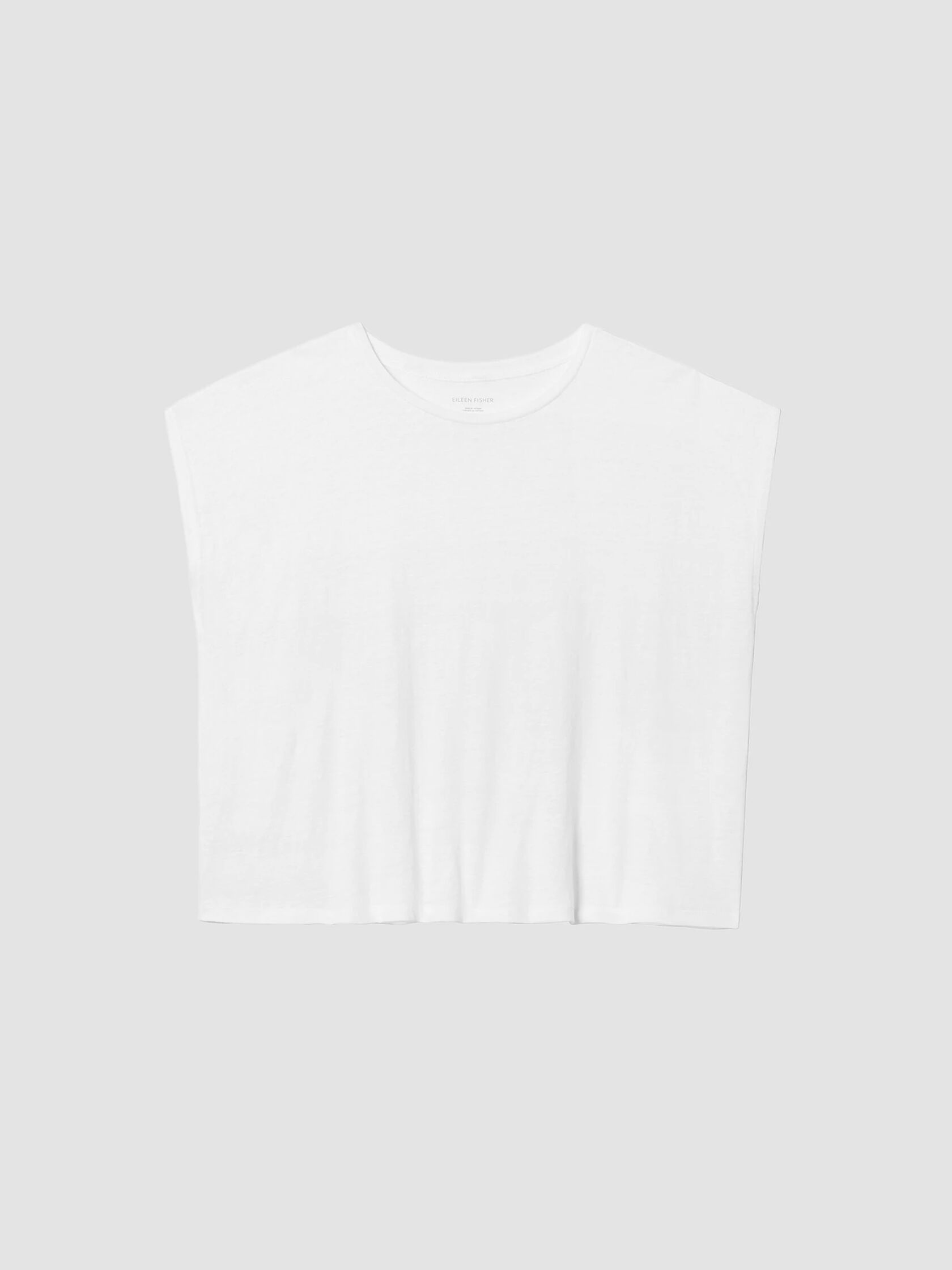 Organic Linen Jersey Square Top