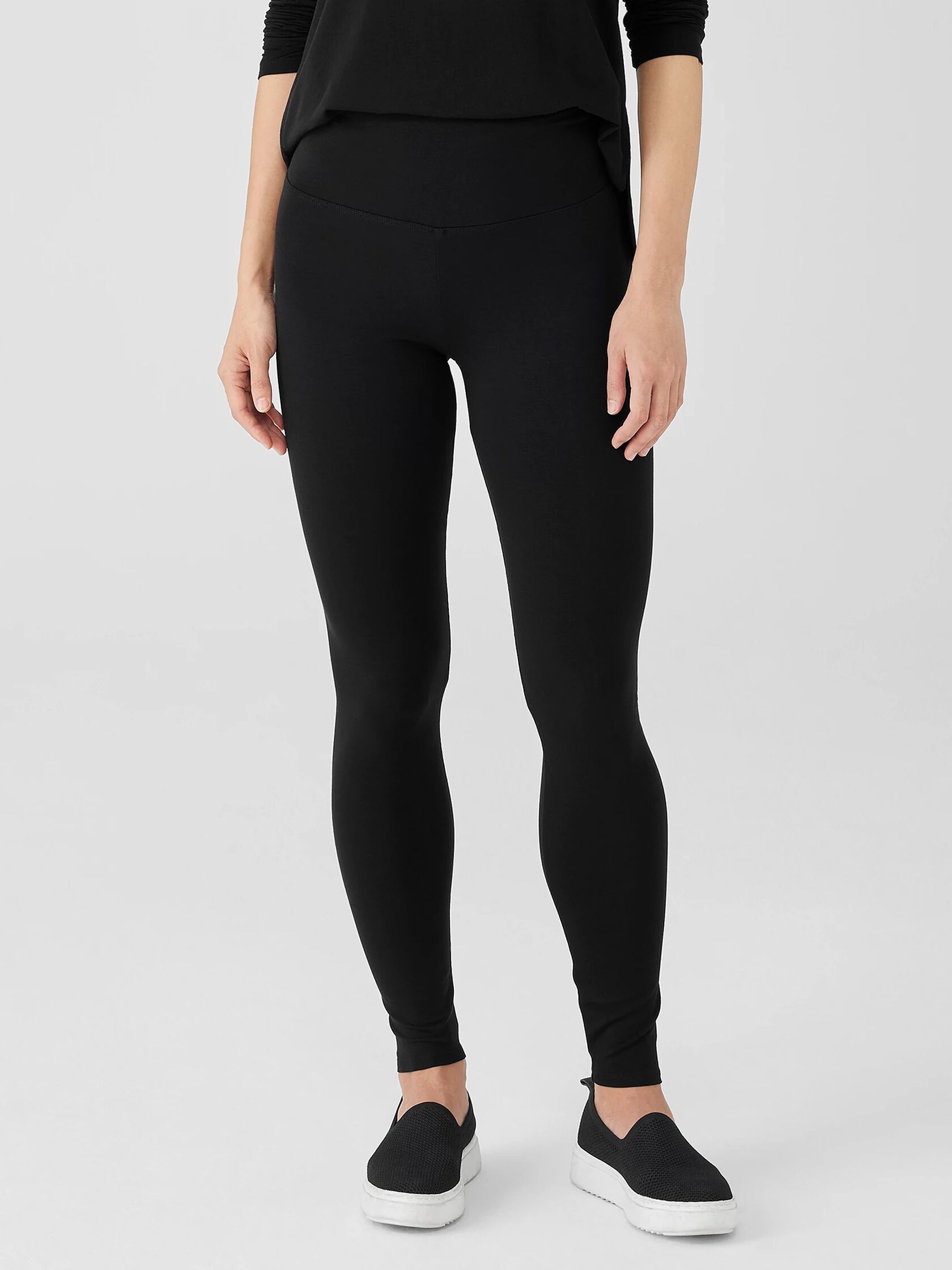 Stretch Jersey Knit Leggings