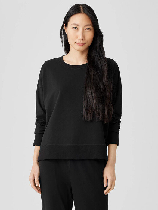 Pima Cotton Stretch Jersey Box-Top