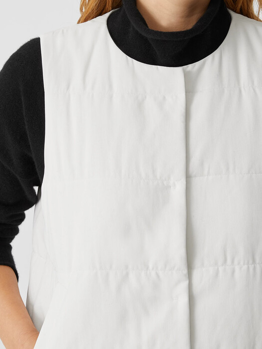 Fuji Silk Quilted Vest