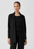 Boiled Wool Jersey Long Blazer