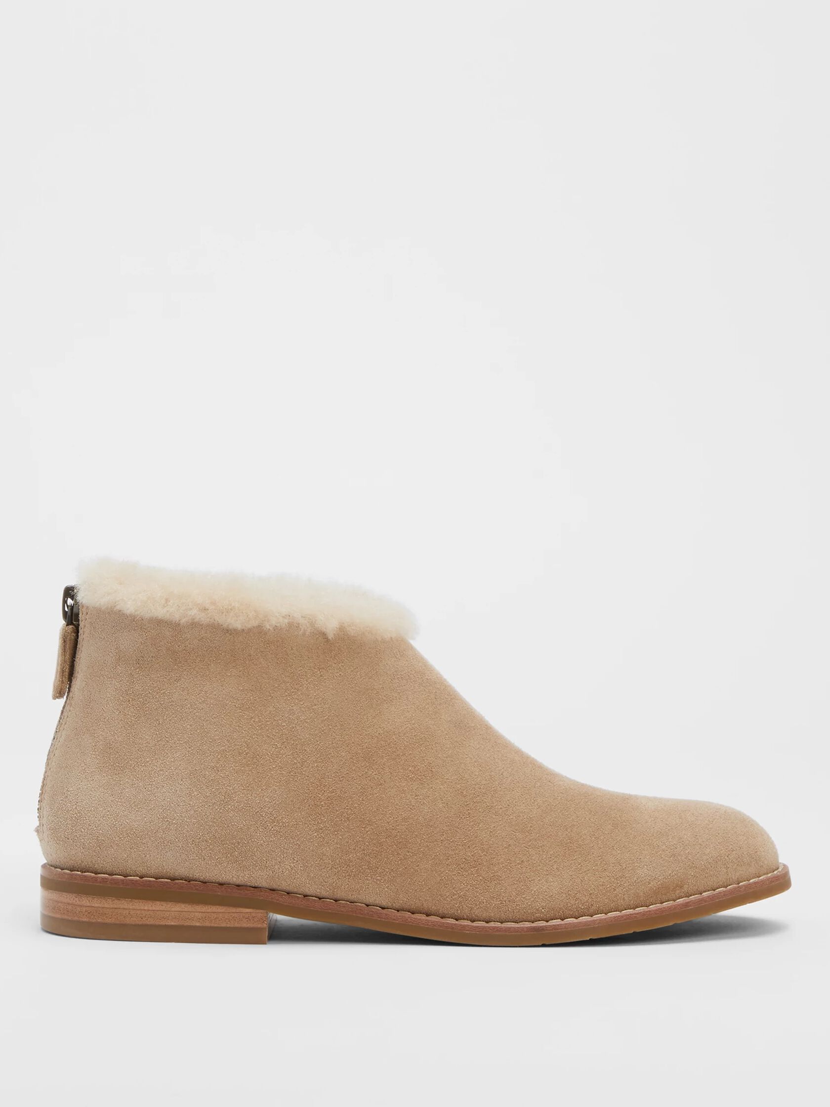 Drift Shearling Bootie in Suede