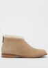 Drift Shearling Bootie in Suede