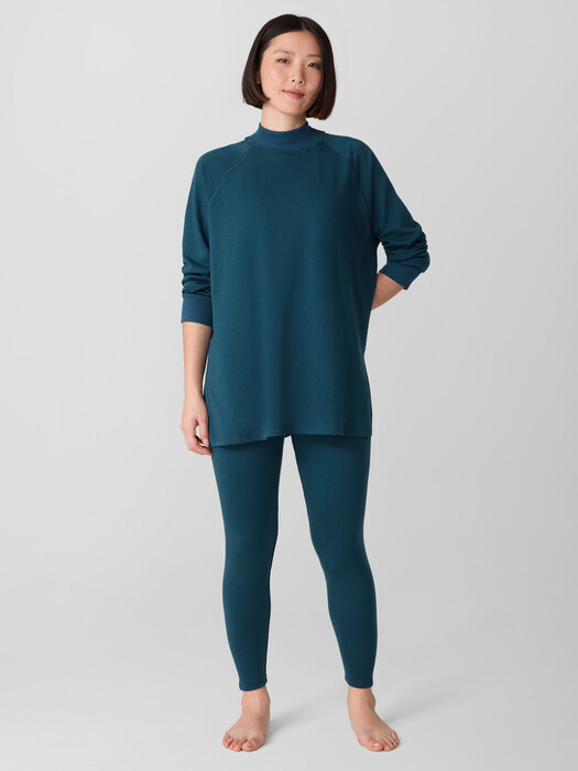 Cozy Brushed Terry Hug High-Waisted Leggings