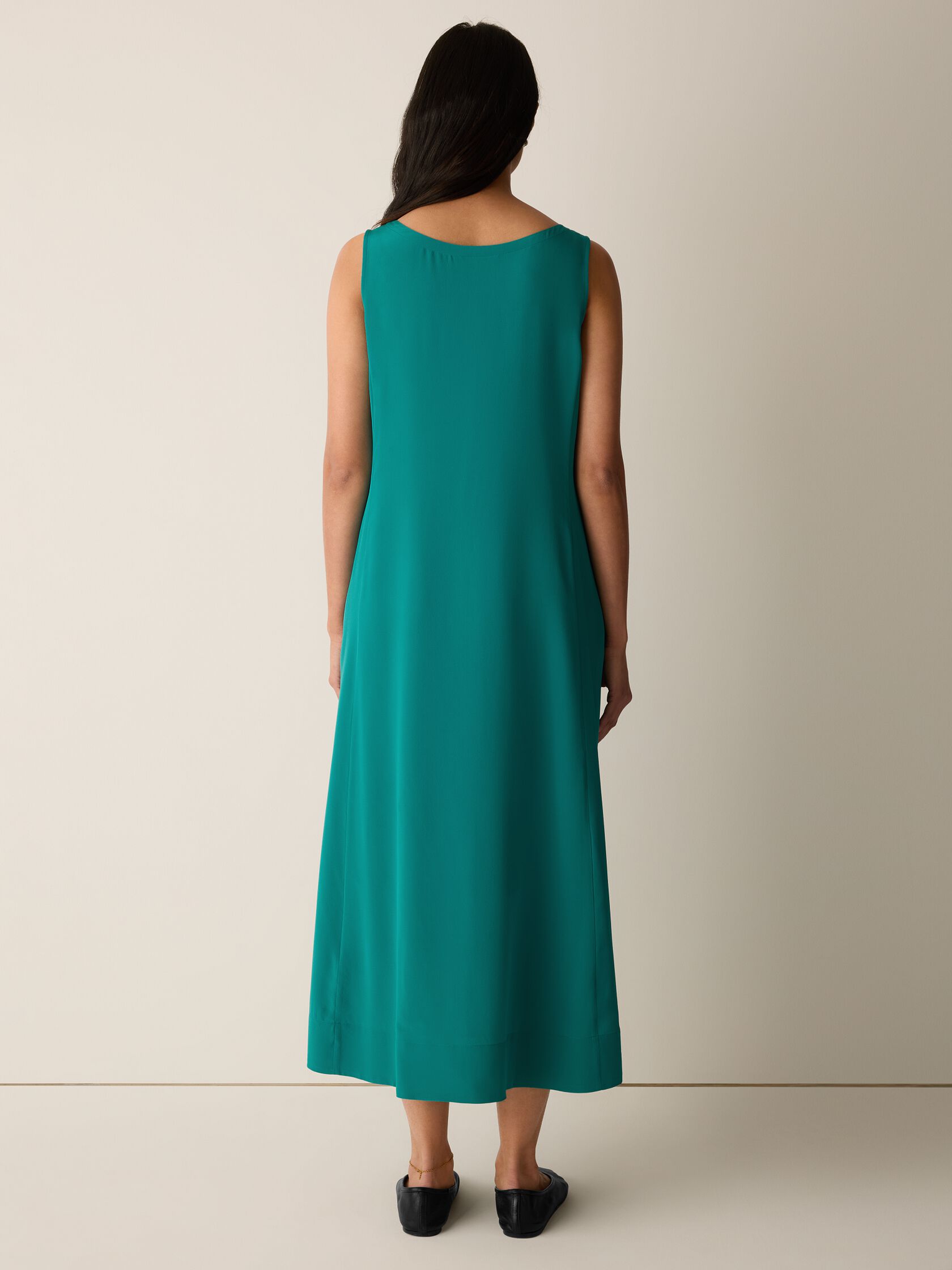 Silk Crepe de Chine Easy Dress