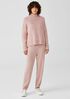 Peruvian Organic Cotton Boucle Turtleneck Box-Top
