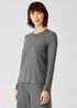 Fine Jersey Crew Neck Top