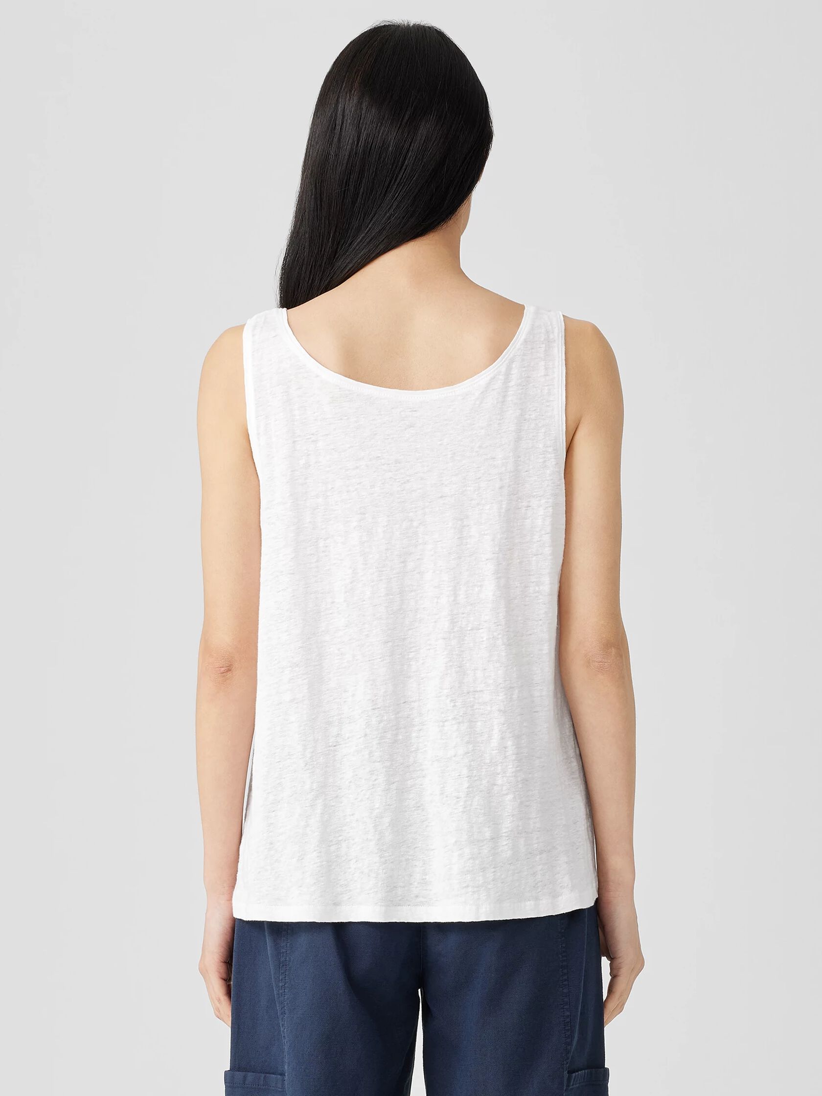 Organic Linen Jersey Tank