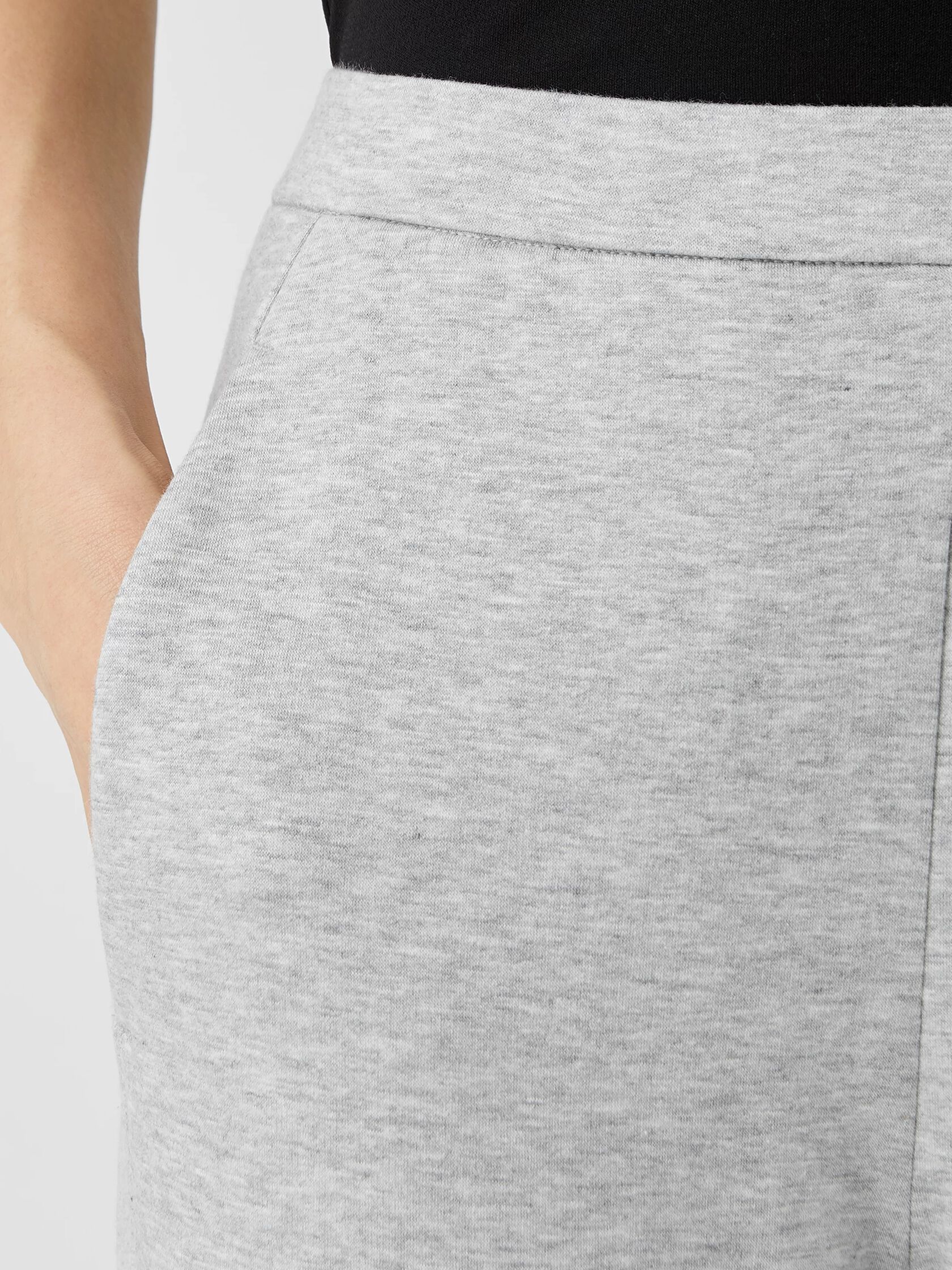 Cozy Brushed Terry Slouchy Pant