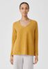 Cashmere Silk Bliss V-Neck Top