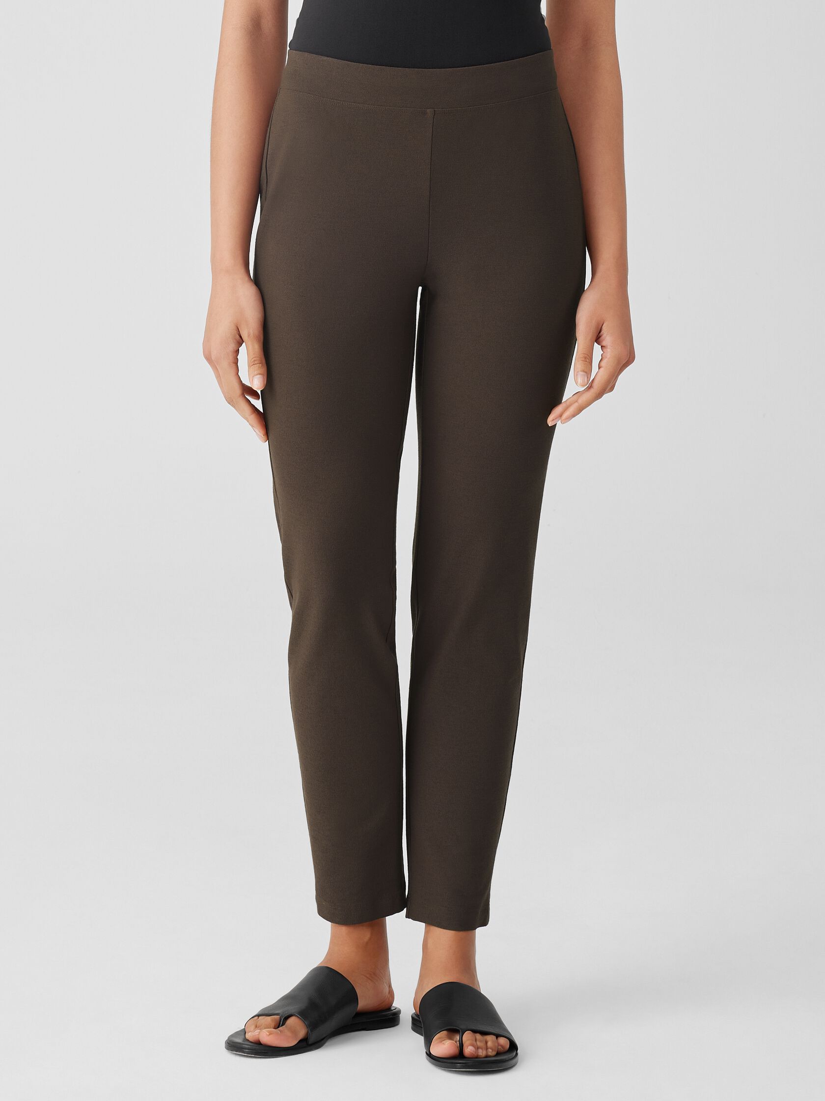 Washable Stretch Crepe Pant